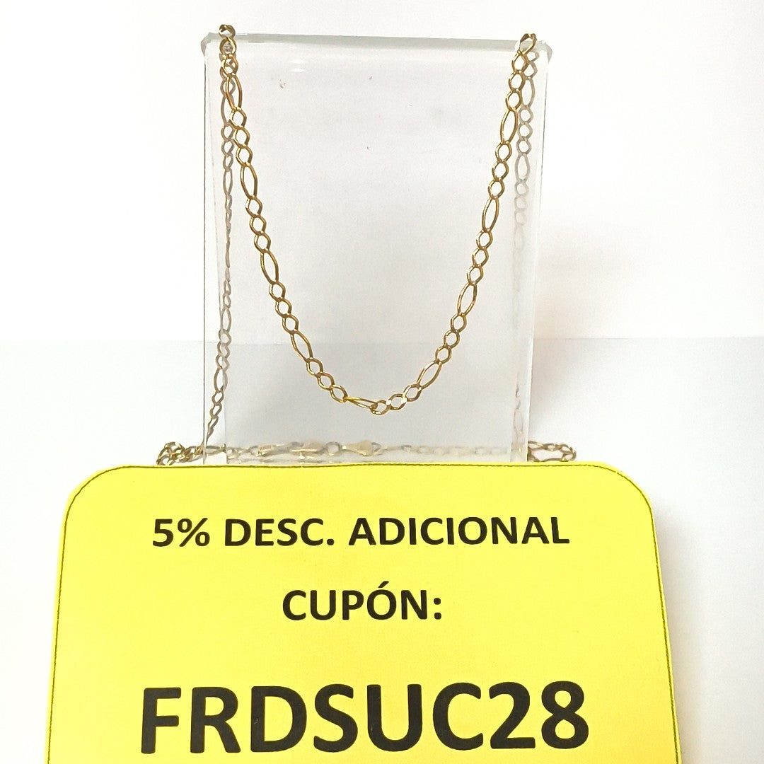 CADENA ORO 10 K 3,50 GRMS (SEMINUEVO)