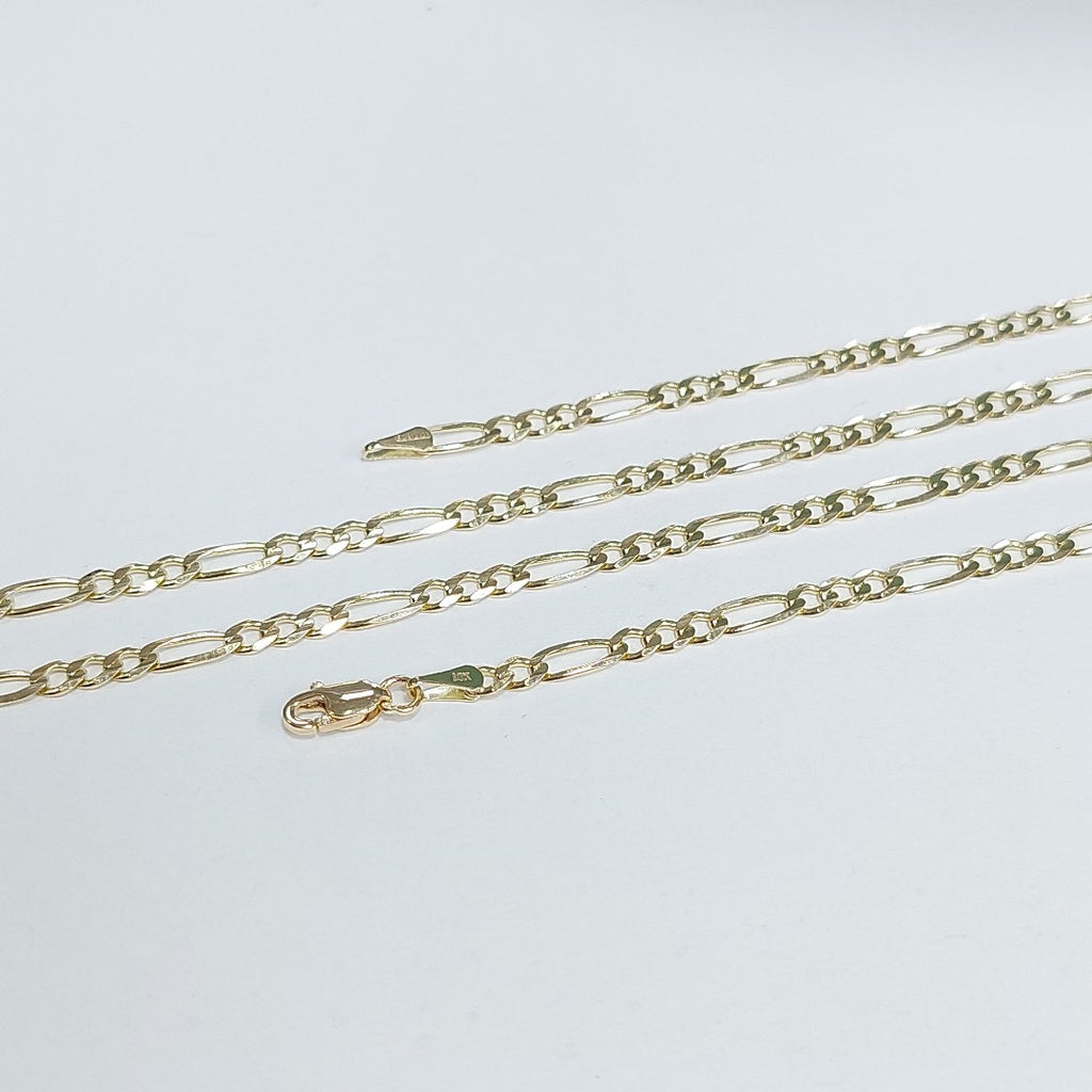 CADENAS 3X1 ORO 14K 60 CM 8.9 GR (NUEVO)