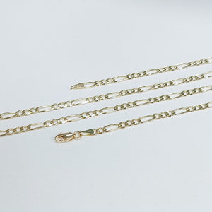 CADENAS 3X1 ORO 14K 60 CM 8.9 GR (NUEVO)