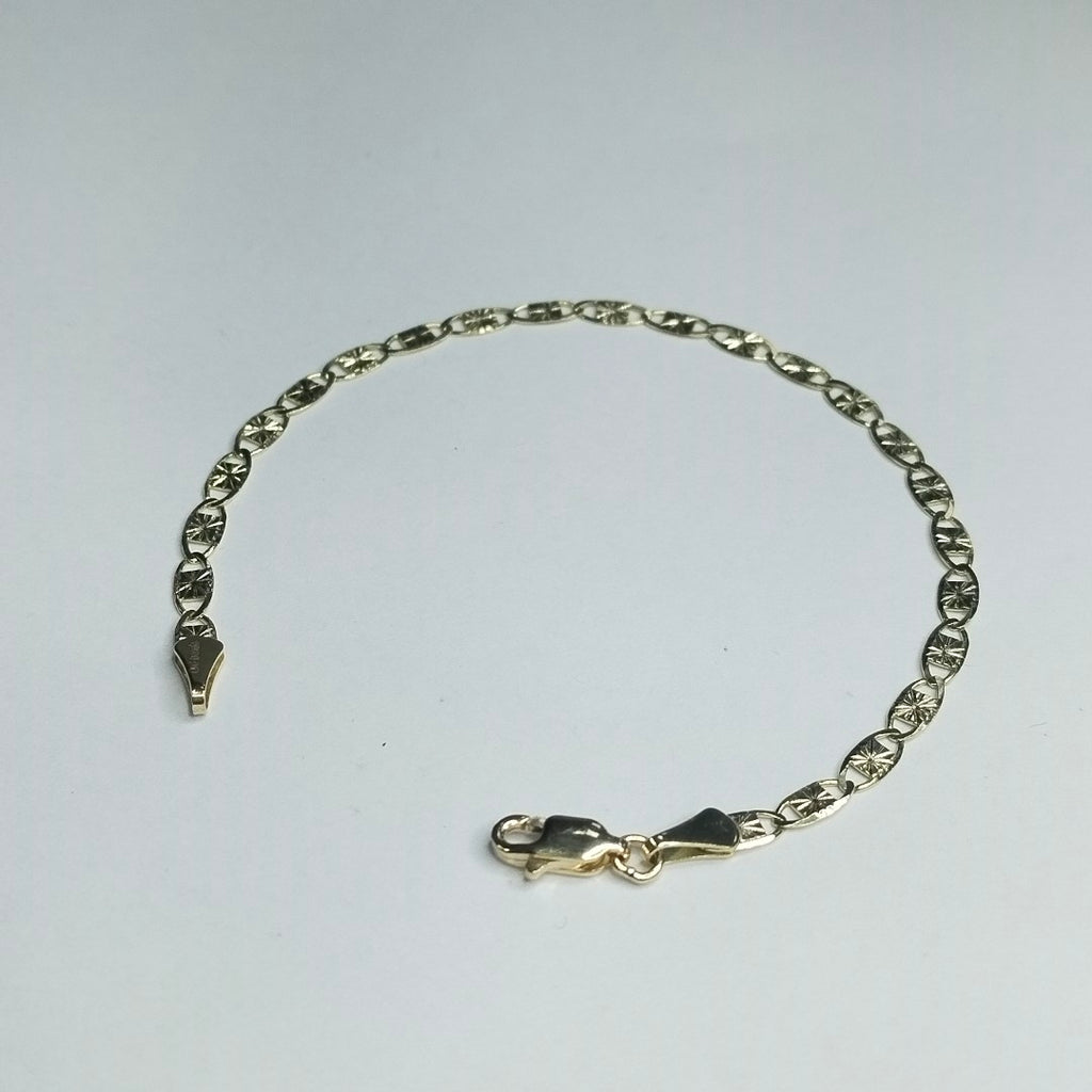PULSERAS GUCHI ORO 14K 18 CM 2.9 GR (NUEVO)