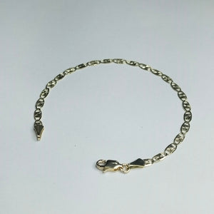 PULSERAS GUCHI ORO 14K 18 CM 2.9 GR (NUEVO)