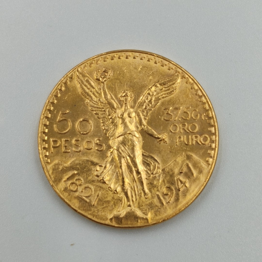 K1 41,60 GRMS 21 K IDENTIFICACIÓN MONEDA NOMINATIVA MONEDAS PESOS 50 PESOS (SEMINUEVO)