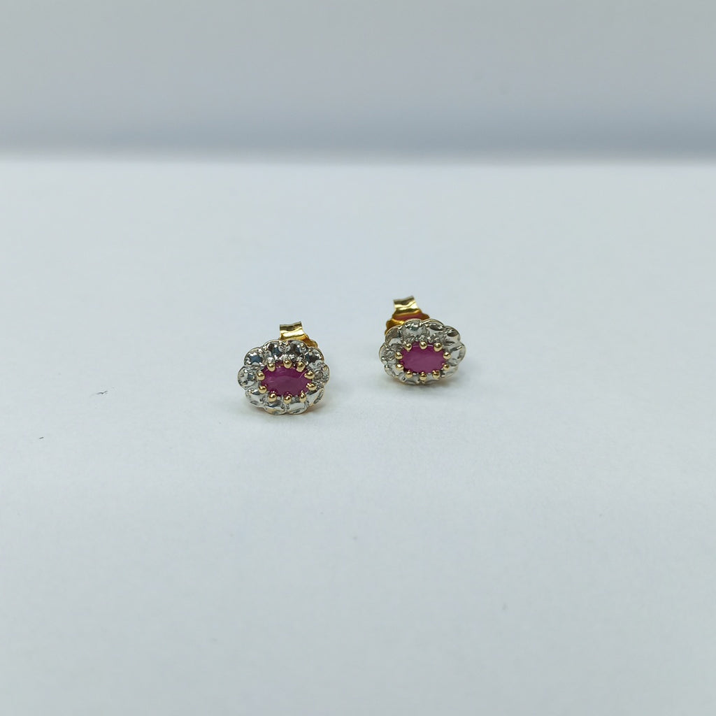 BROQUELES PAR ORO 14 K 2,20 GRMS (SEMINUEVO)