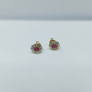 BROQUELES PAR ORO 14 K 2,20 GRMS (SEMINUEVO)