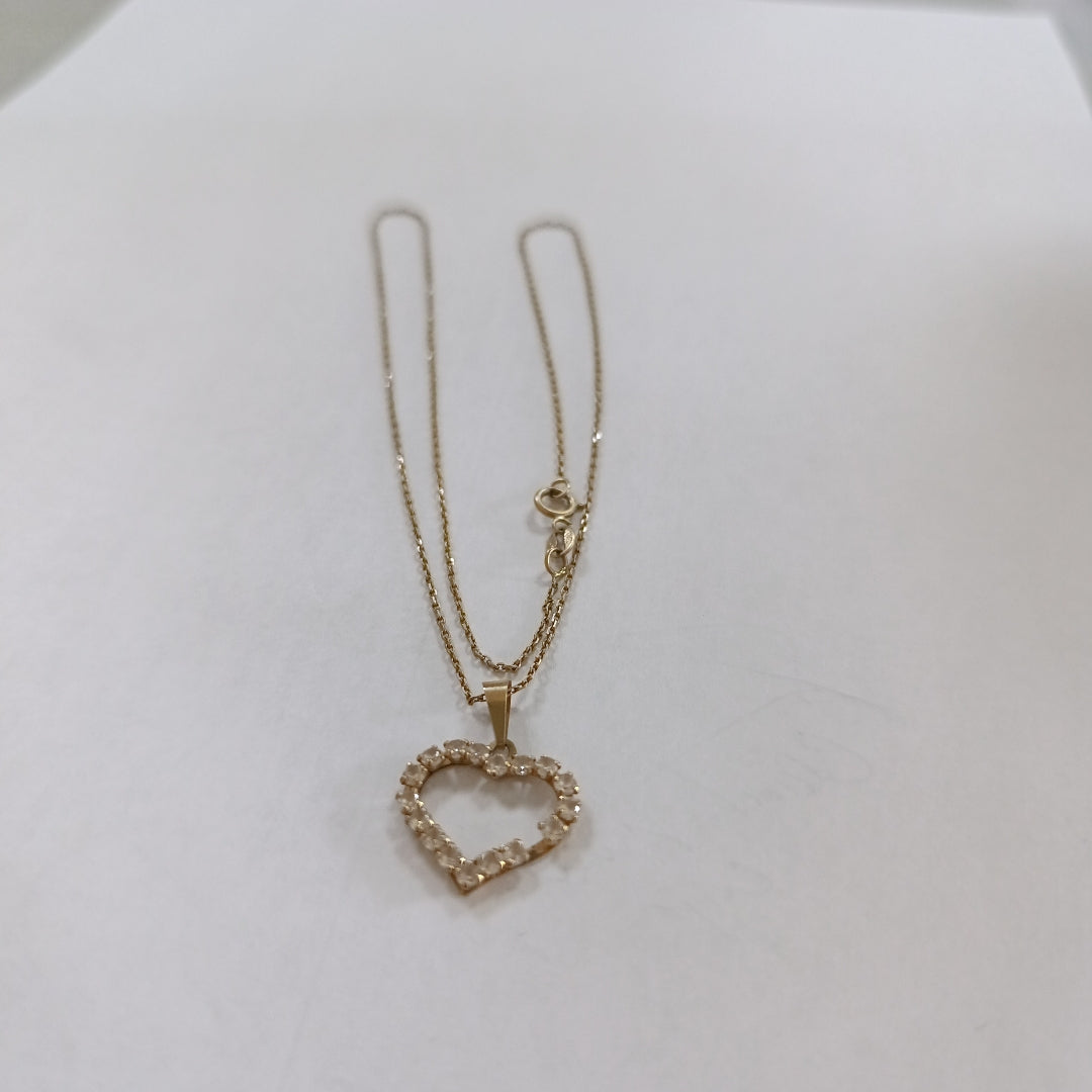 CADENA, DIJE ORO 10 K 2.3 GRMS (SEMINUEVO)