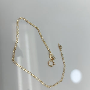 PULSERAS TEJIDO 3X1 ORO 14K 16 CM 0.9 GR (NUEVO)