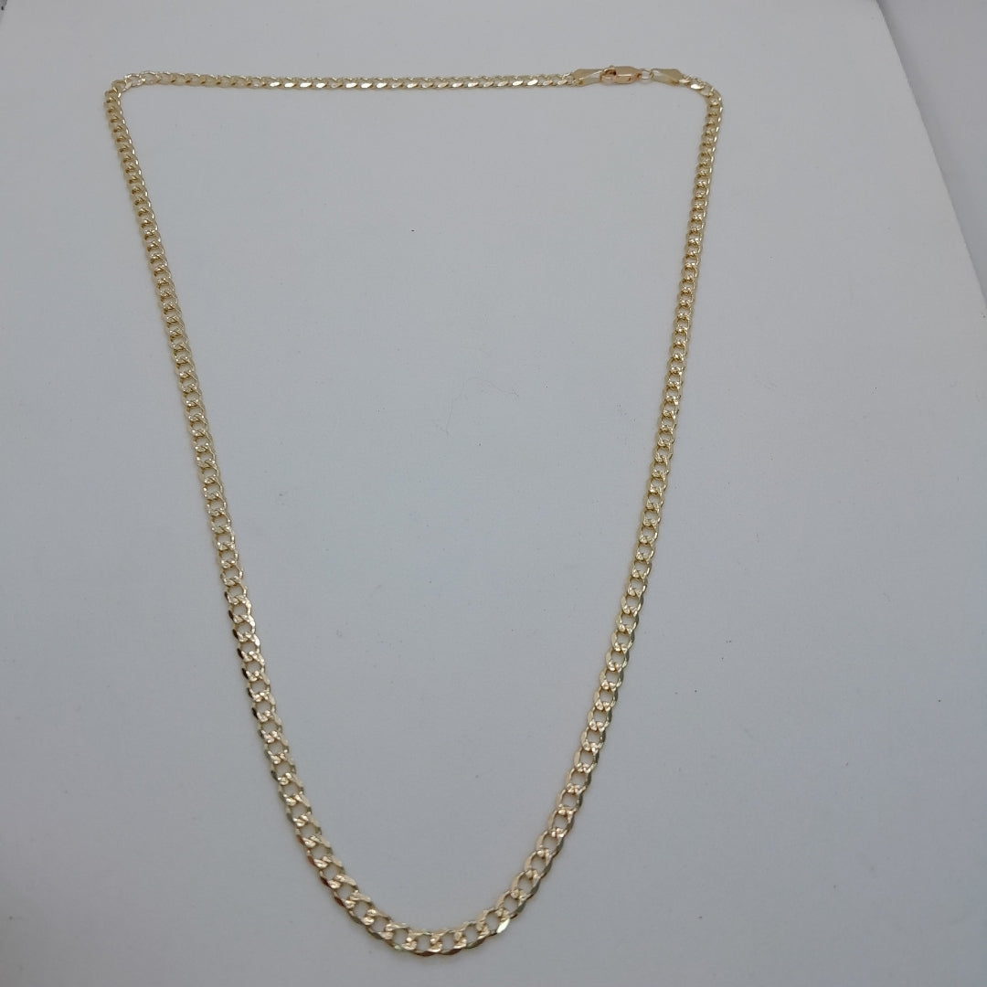 CADENAS BARBADA ORO 14K 55 CM 13.2 GR (NUEVO)