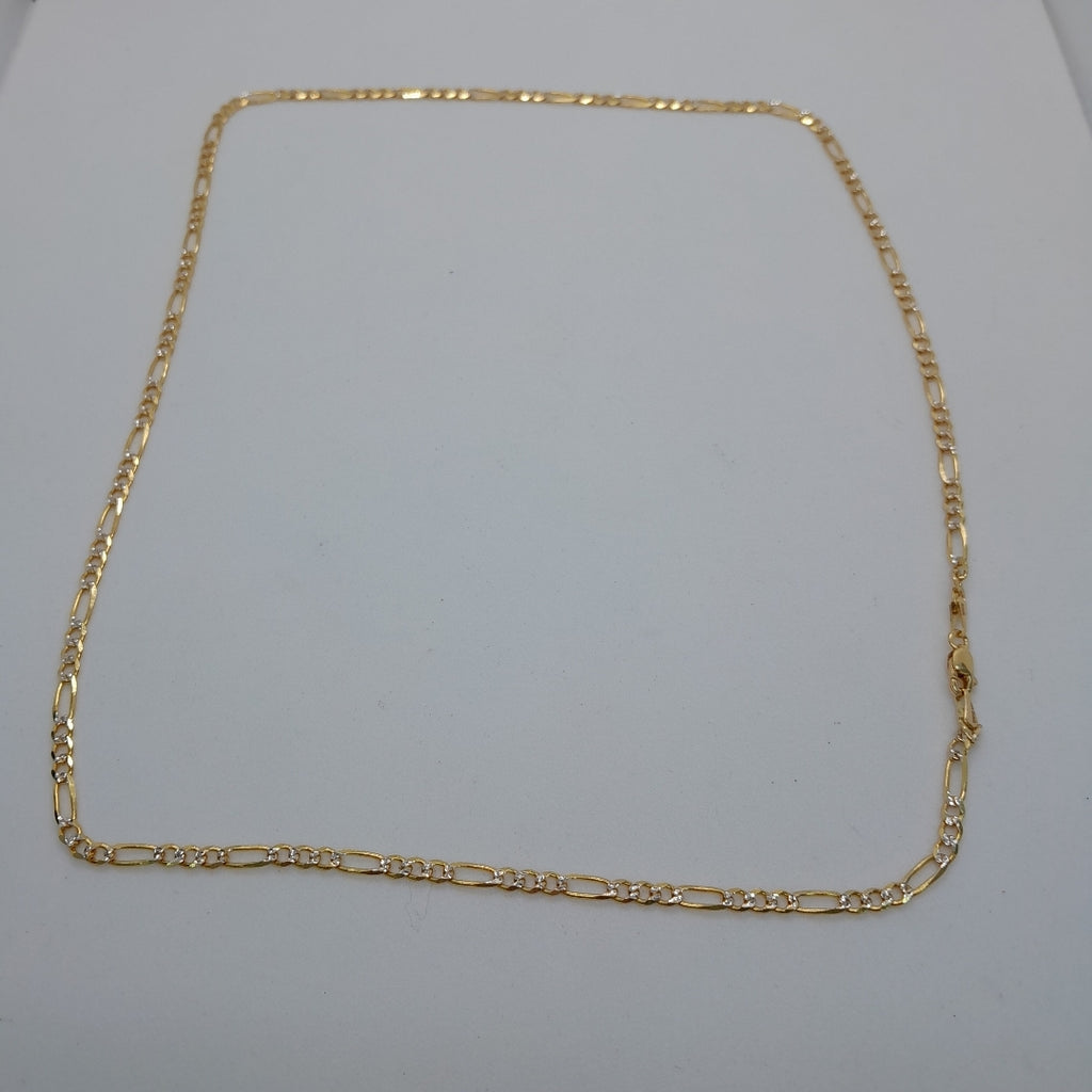 CADENAS 3X1 DIAMANTADA ORO 14K 55 CM 8.6 GR (NUEVO)