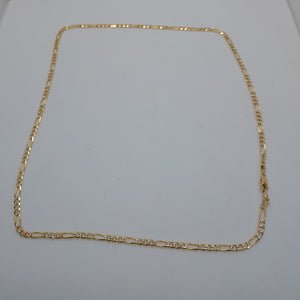 CADENAS 3X1 DIAMANTADA ORO 14K 55 CM 8.6 GR (NUEVO)