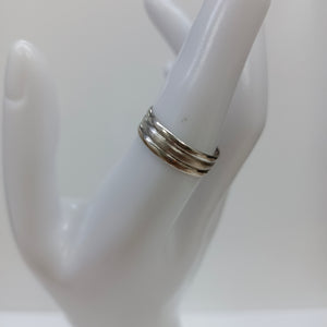 ANILLITO ORO, ORO BLANCO 14 K 2.6 GRMS (SEMINUEVO)