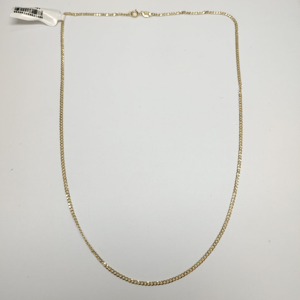 CADENAS TEJIDO BARBADA ORO 10K 50 CM 3.5 GR (NUEVO)