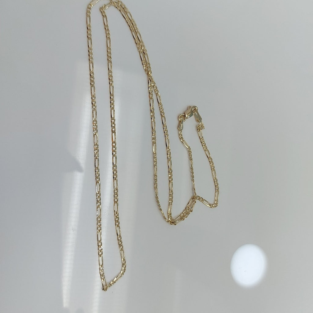 CADENAS 3X1 ORO 14K 55 CM 4 GR (NUEVO)