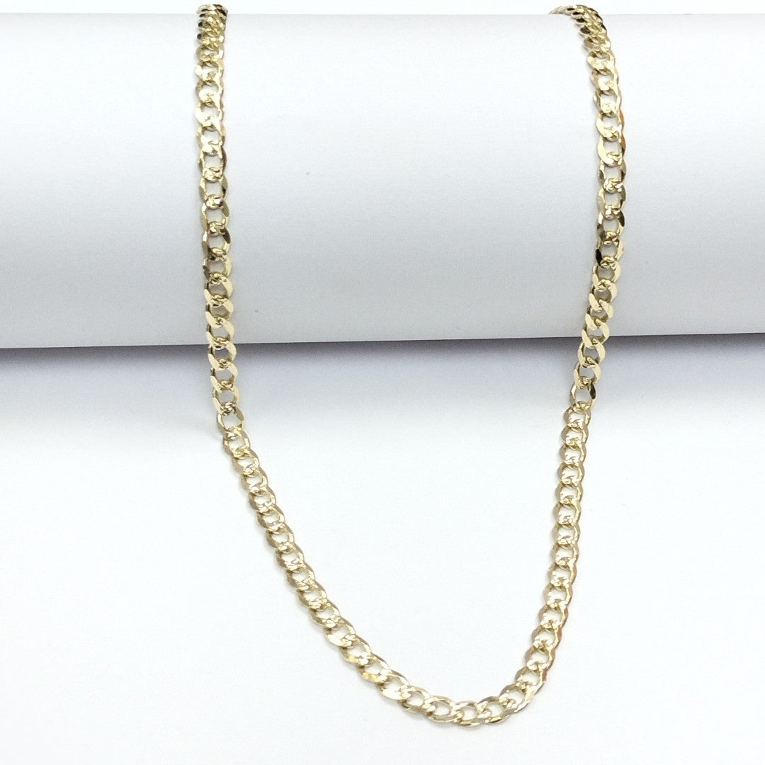 CADENAS BARBADA ORO 14K 55 CM 13.1 GR (NUEVO)