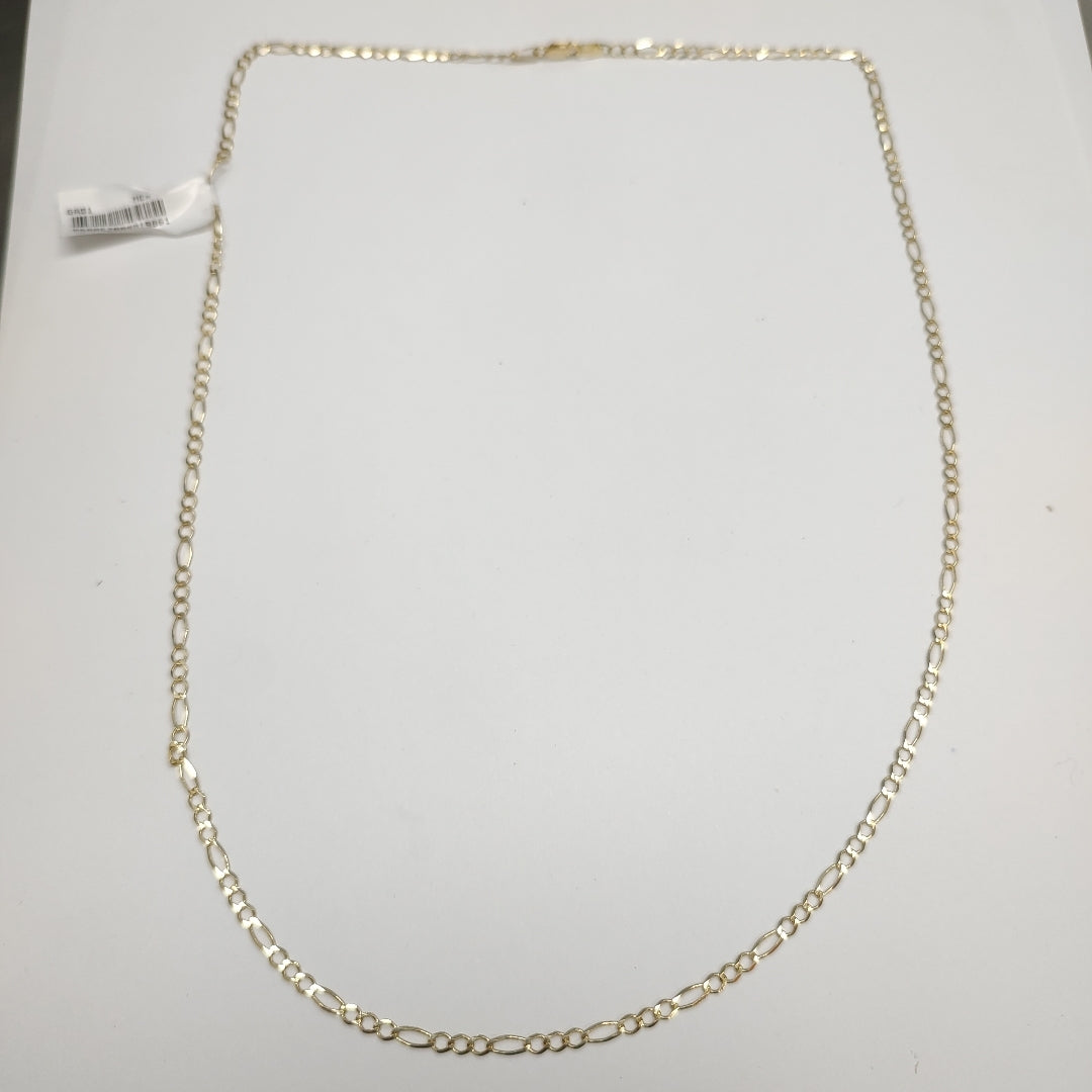 CADENAS TEJIDO 3X1 ORO 10K 60 CM 4.4 GR (NUEVO)
