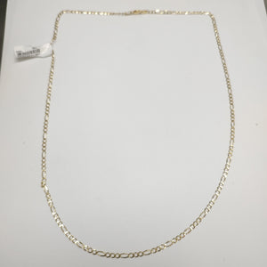 CADENAS TEJIDO 3X1 ORO 10K 60 CM 4.4 GR (NUEVO)