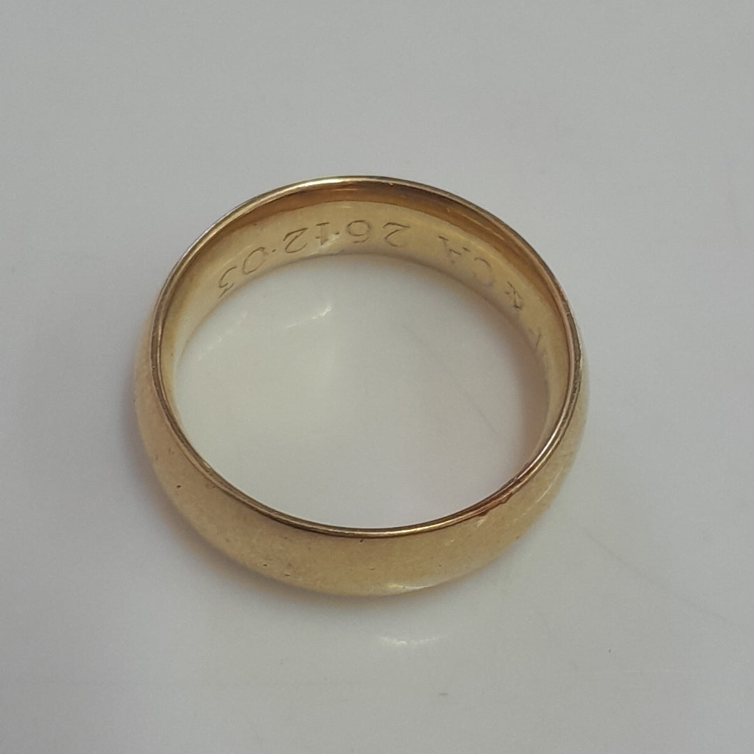 ARGOLLA ORO 14 K 2.9 GRMS (SEMINUEVO)