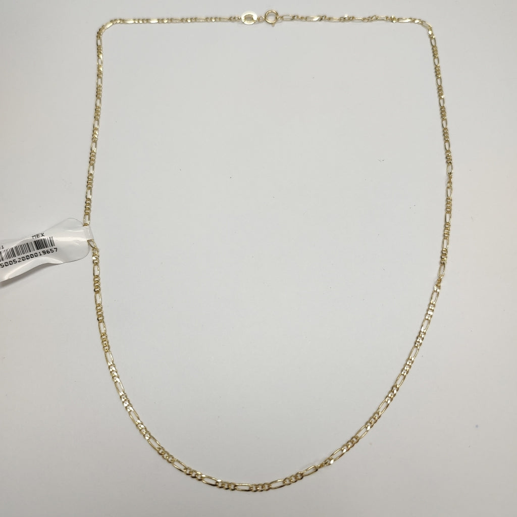 CADENAS TEJIDO 3X1 ORO 10K 50 CM 2.9 GR (NUEVO)