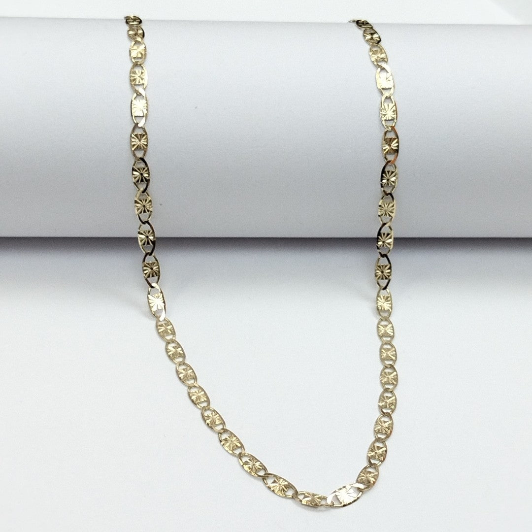 CADENAS GUCHI ORO 14K 55 CM 7.2 GR (NUEVO)