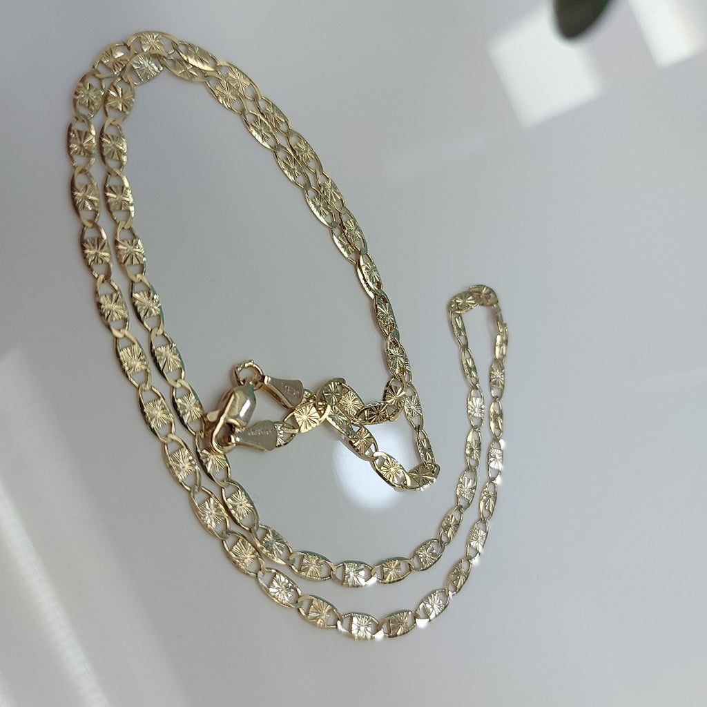 CADENAS GUCHI ORO 14K 55 CM 7.1 GR (NUEVO)