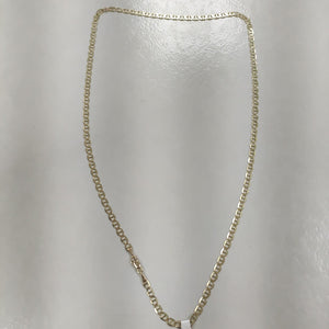 CADENAS TEJIDO MARINERA ORO 14K 55 CM 8 GR (NUEVO)