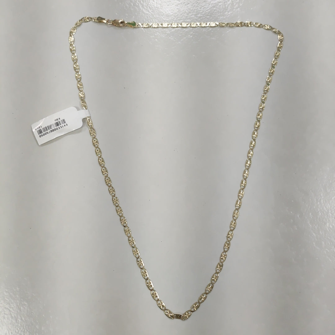 CADENAS GUCHI ORO 14K 55 CM 7.2 GR (NUEVO)