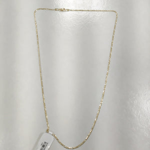CADENAS 3X1 ORO 14K 55 CM 3.7 GR (NUEVO)