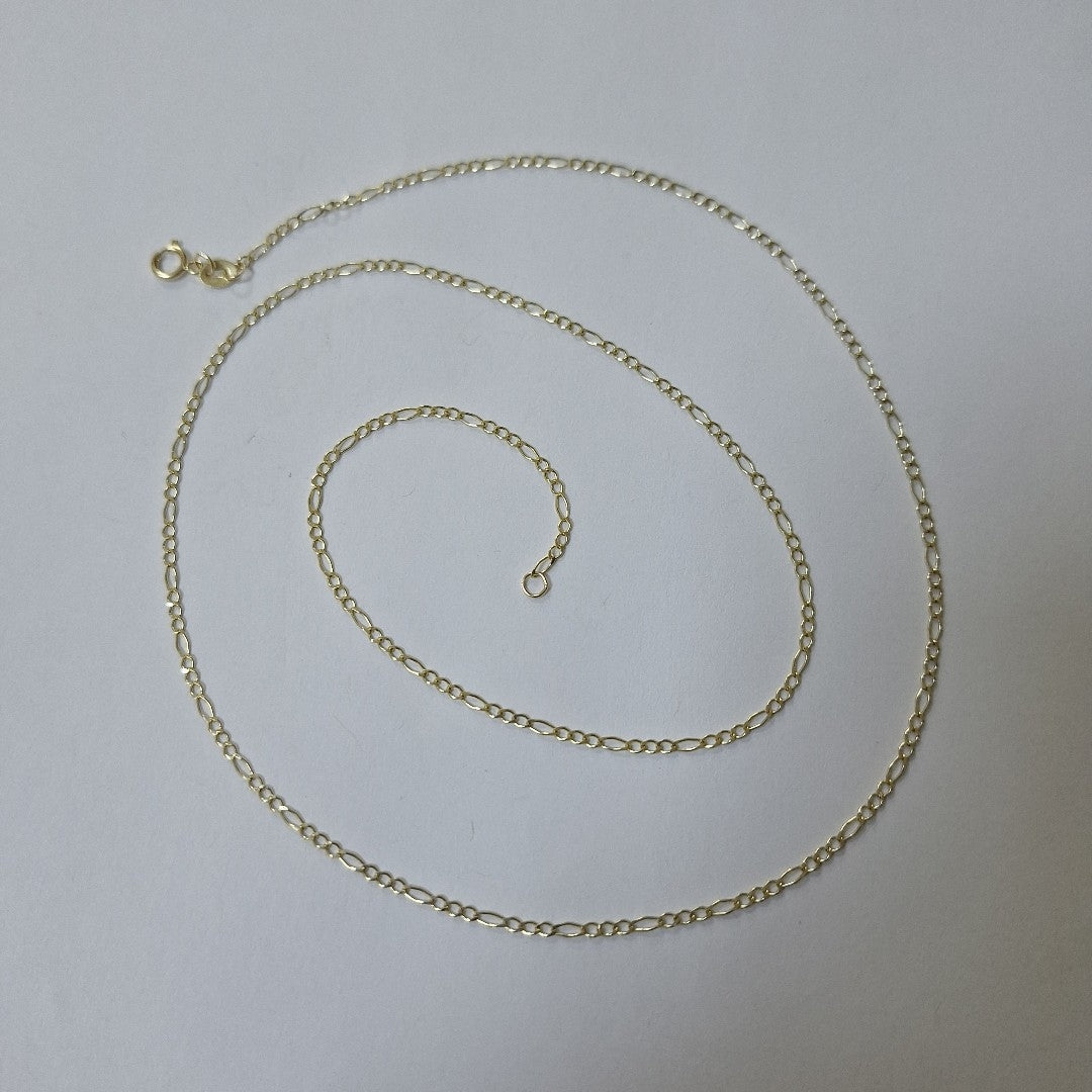 CADENAS TEJIDO ESLABONES ORO 10K 60 CM 2.2 GR (NUEVO)