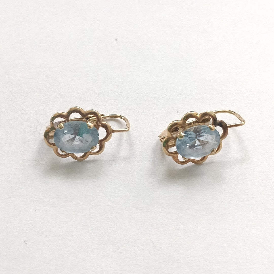 ARETES PAR ORO 8 K 1,60 GRMS (SEMINUEVO)