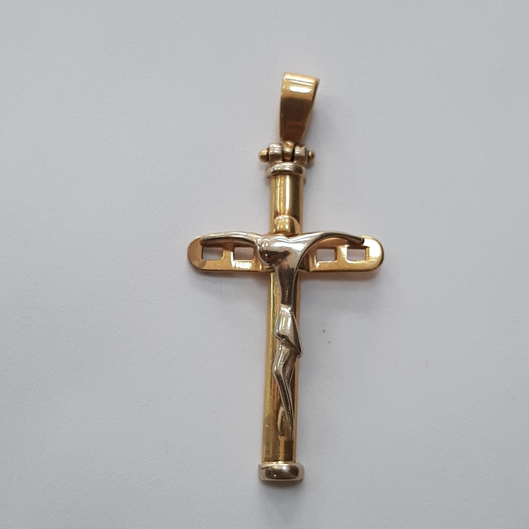 CRUZ, DIJE ORO 18 K 5.2 GRMS (SEMINUEVO)