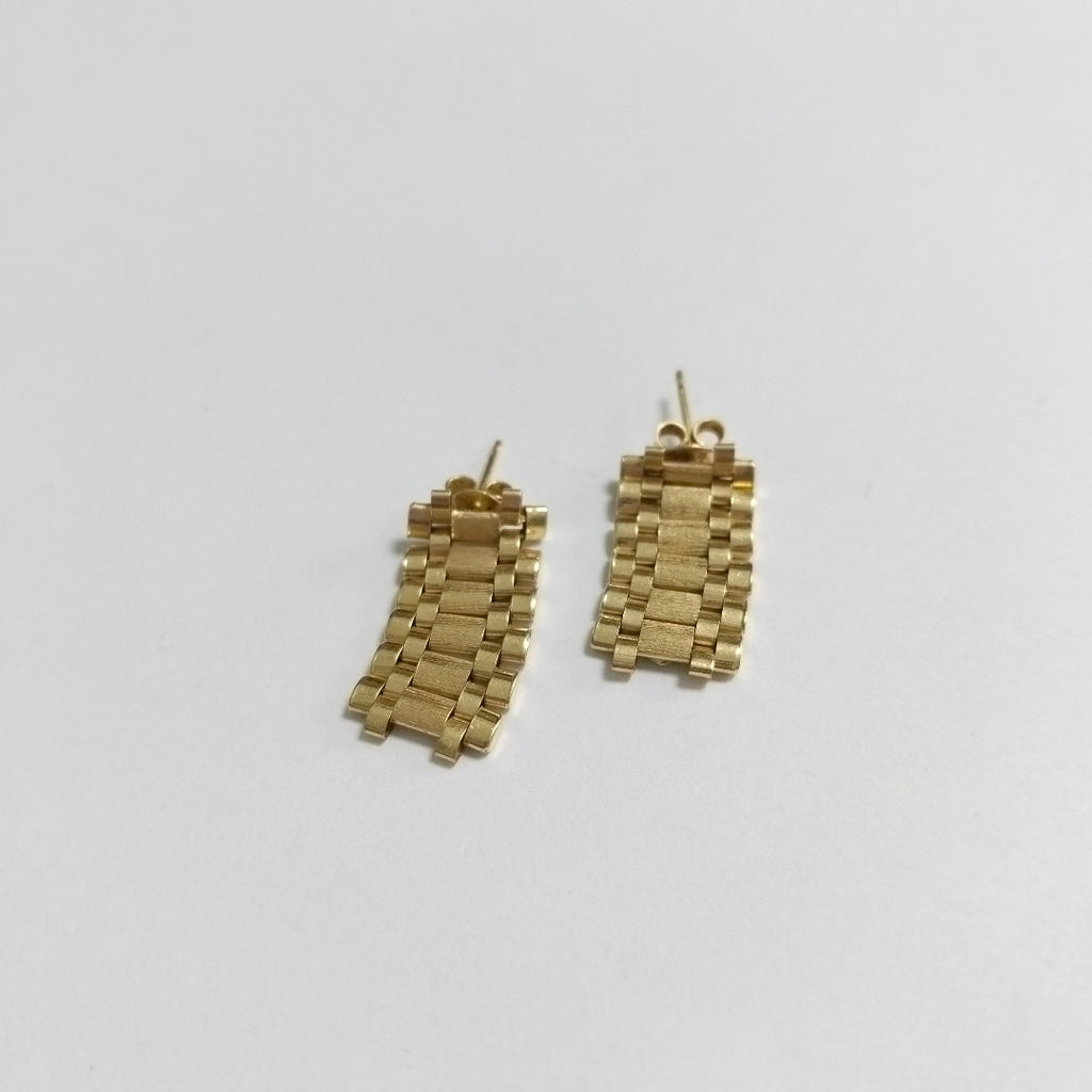 ARETES PAR ORO 14 K 3.7 GRMS (SEMINUEVO)