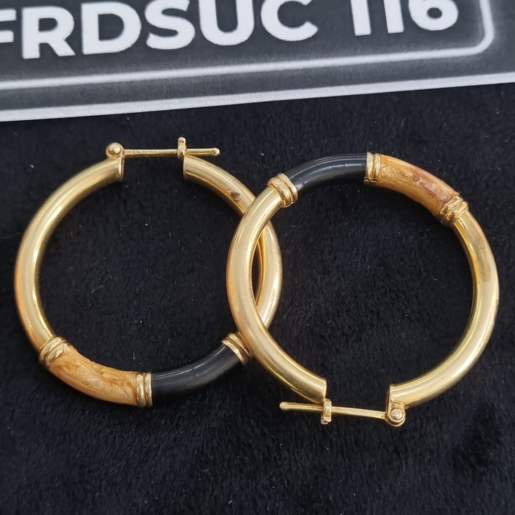 ARETES PAR ORO 14 K 7.8 GRMS (SEMINUEVO)