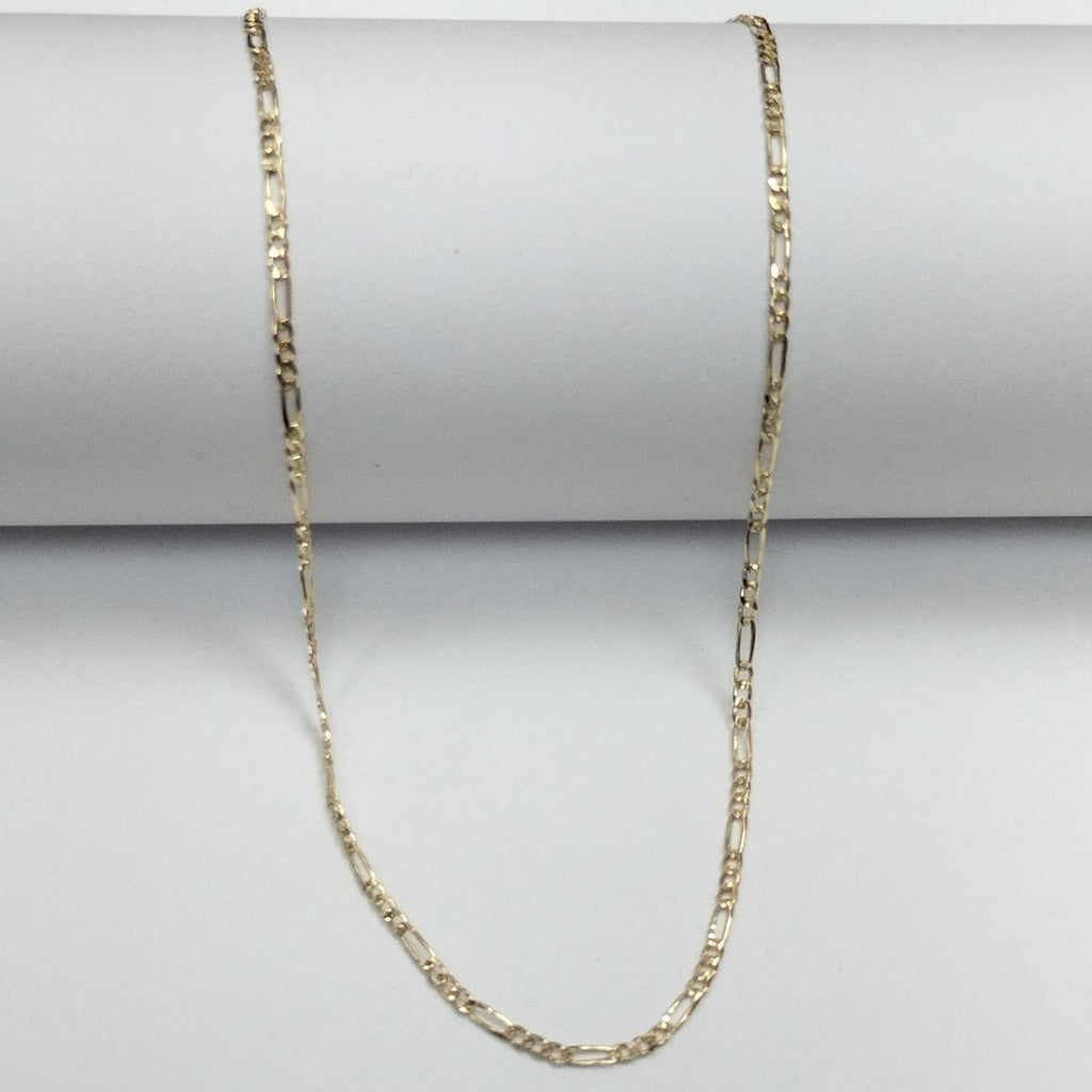 CADENAS 3X1 ORO 14K 55 CM 3.7 GR (NUEVO)