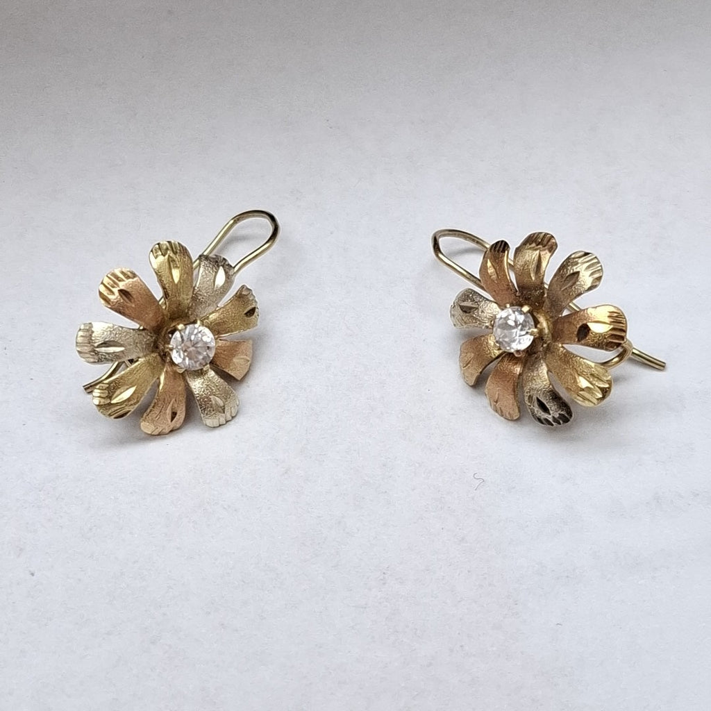 ARETES PAR ORO 10 K 3,10 GRMS (SEMINUEVO)