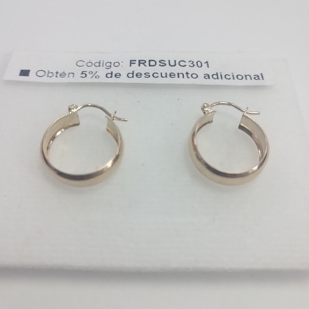 ARETES ARRACADAS ORO 10K 2.4 GR (NUEVO)