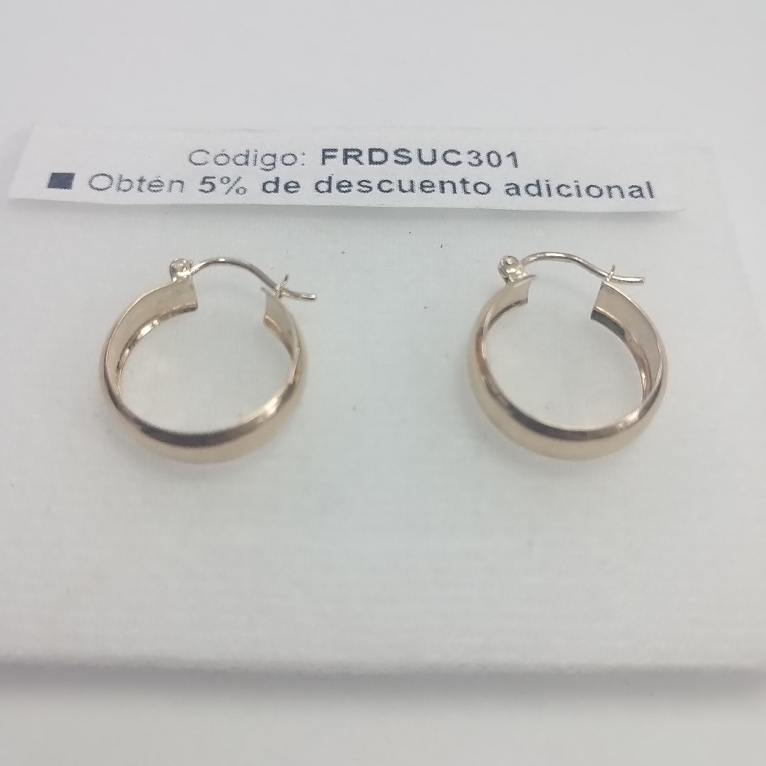 ARETES ARRACADAS ORO 10K 2.4 GR (NUEVO)