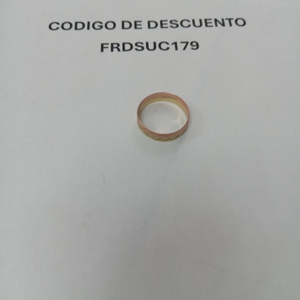 ARGOLLA ORO 8 K 2.9 GRMS (SEMINUEVO)