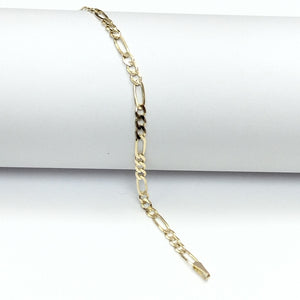 PULSERAS 3X1 ORO 14K 18 CM 2.7 GR (NUEVO)