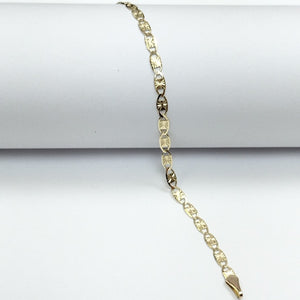 PULSERAS GUCHI ORO 14K 18 CM 2.9 GR (NUEVO)