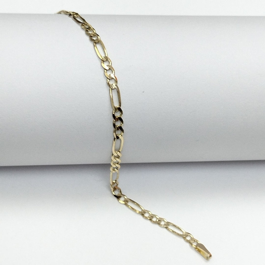 PULSERAS 3X1 ORO 14K 18 CM 2.8 GR (NUEVO)