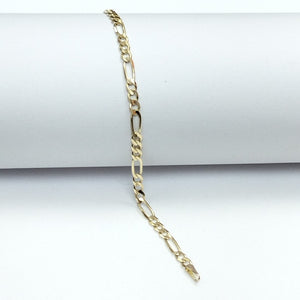 PULSERAS 3X1 ORO 14K 21 CM 3.4 GR (NUEVO)