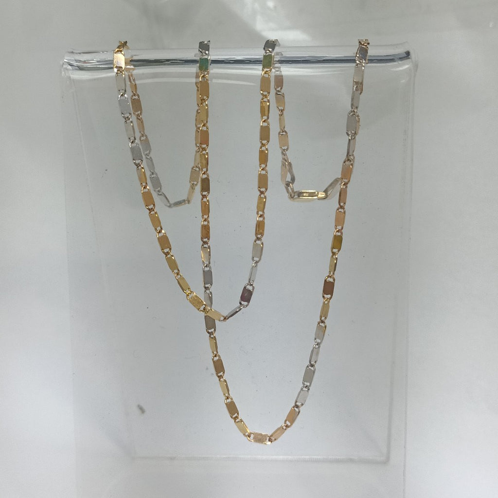 CADENA ORO COMBINADO 14 K 3,80 GRMS (SEMINUEVO)