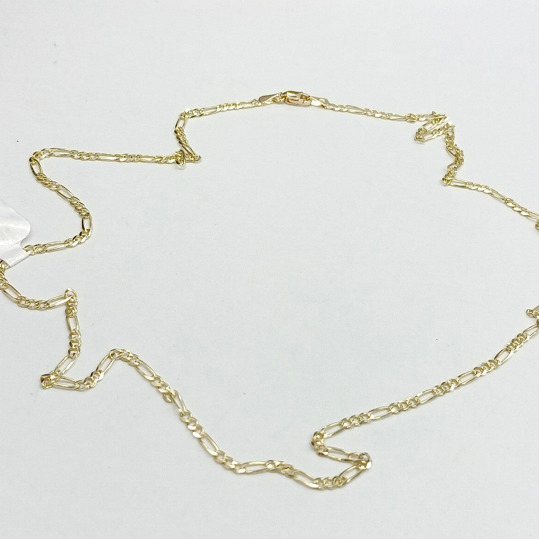 CADENAS 3X1 ORO 14K 55 CM 5.2 GR (NUEVO)