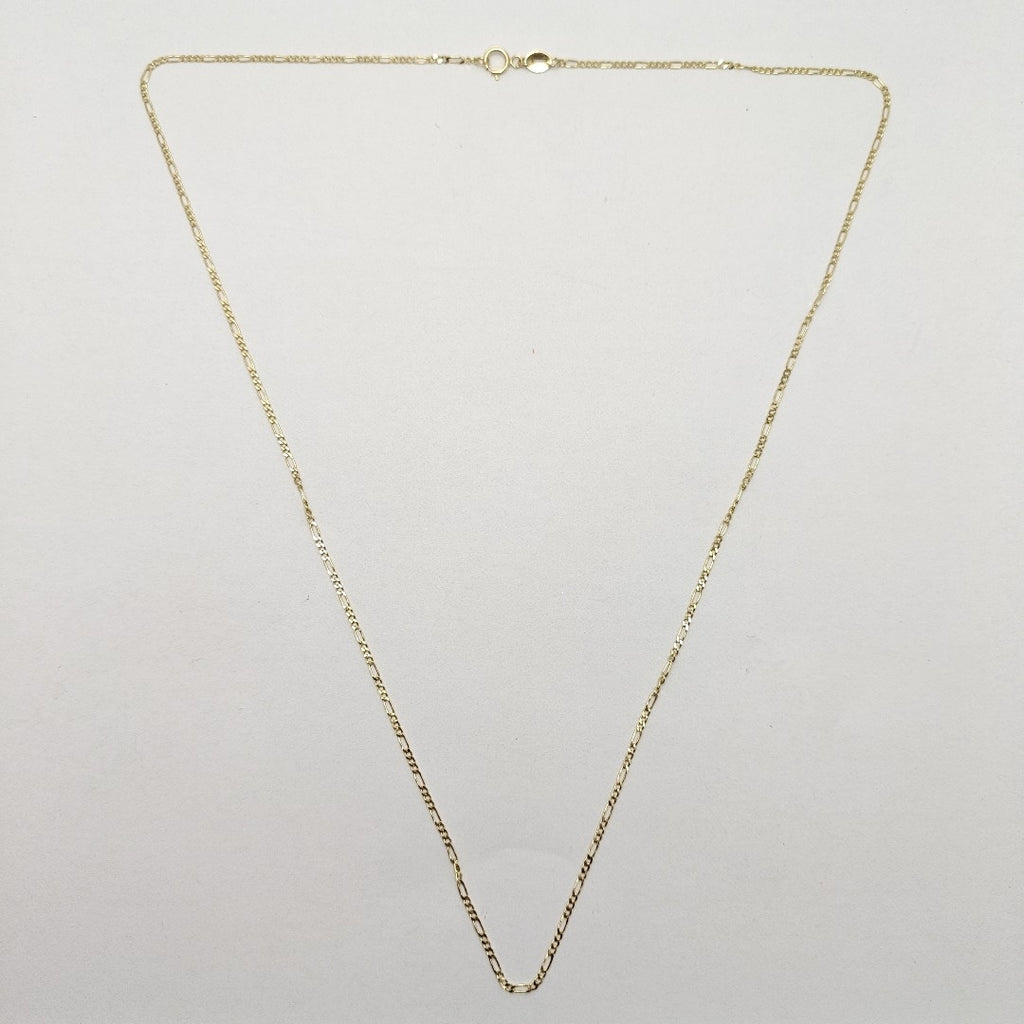 CADENAS TEJIDO 3X1 ORO 14K 55 CM 2.4 GR (NUEVO)