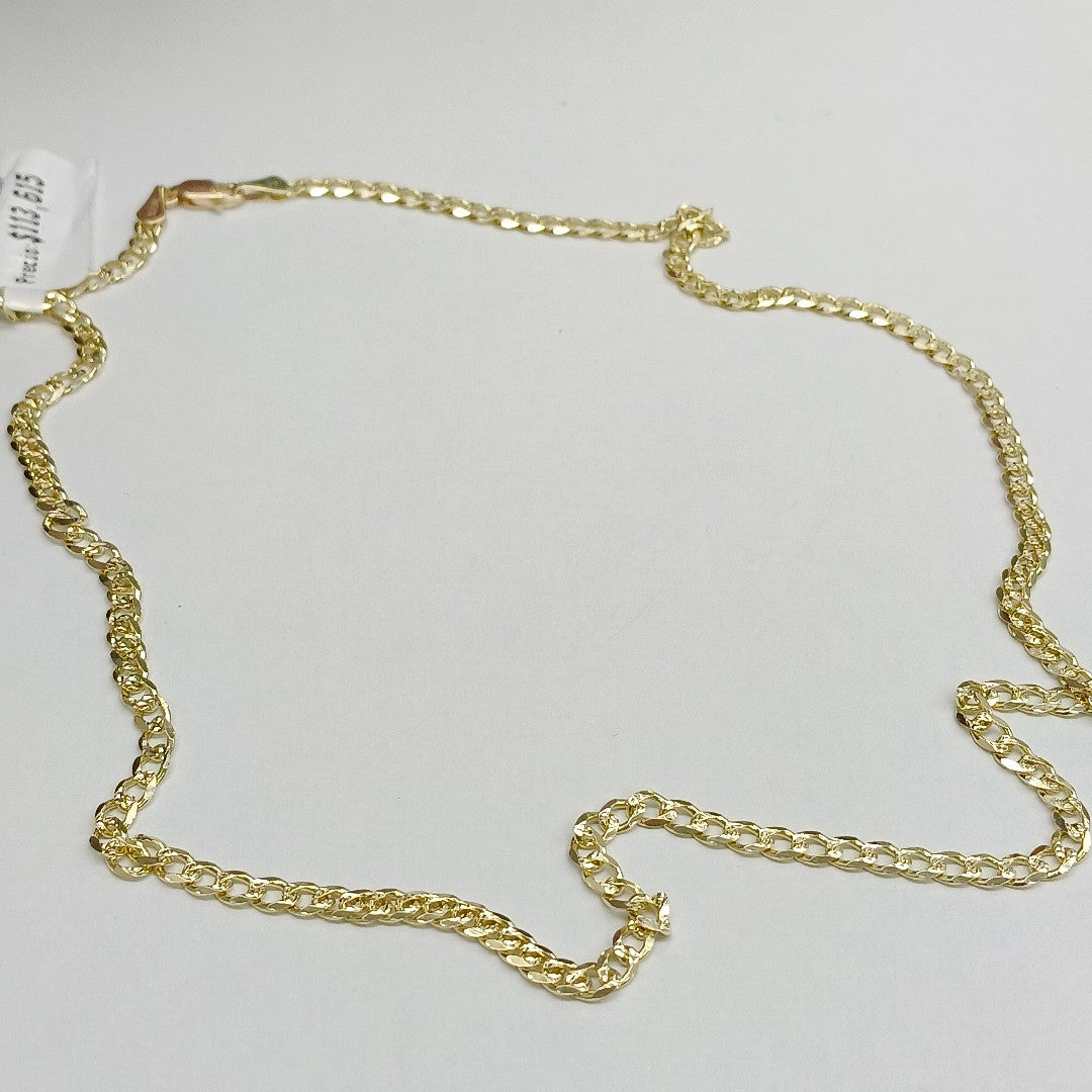 CADENAS BARBADA ORO 14K 55 CM 13 GR (NUEVO)