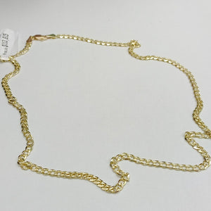 CADENAS BARBADA ORO 14K 55 CM 13 GR (NUEVO)