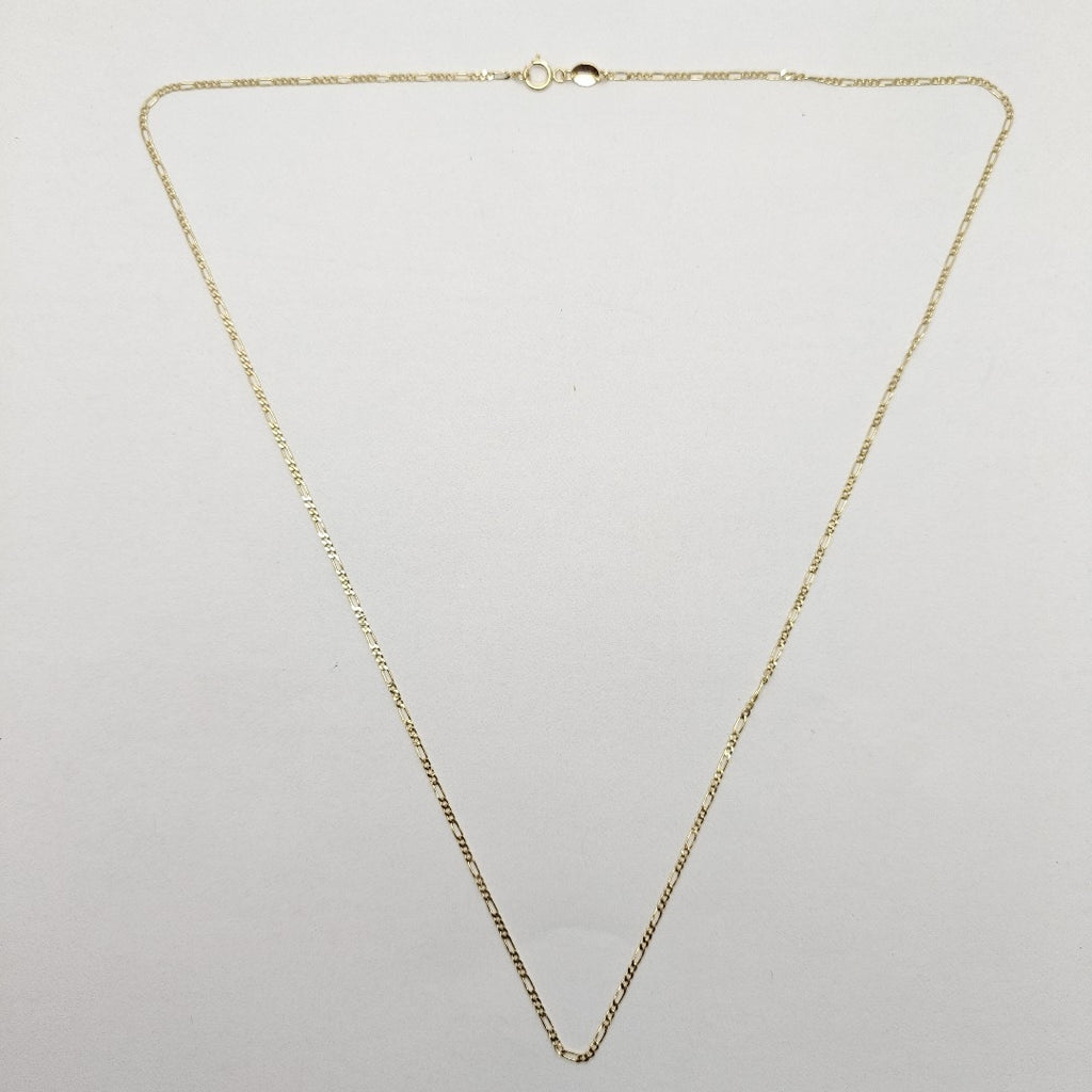 CADENAS TEJIDO 3X1 ORO 14K 55 CM 2.4 GR (NUEVO)