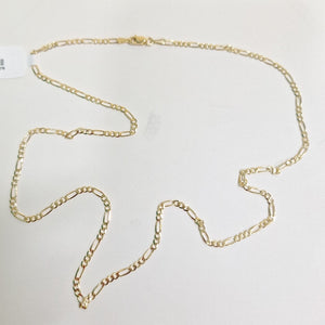 CADENAS 3X1 ORO 14K 55 CM 4.7 GR (NUEVO)