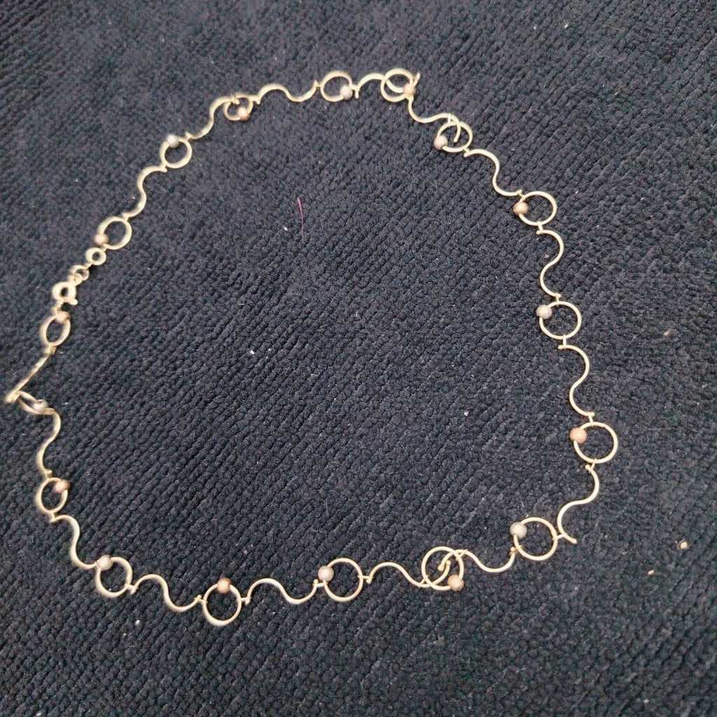 COLLAR ORO COMBINADO 10 K 4.8 GRMS (SEMINUEVO)