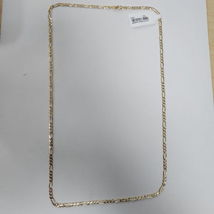 CADENAS 3X1 ORO 14K 60 CM 8.9 GR (NUEVO)