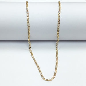CADENAS BARBADA DIAMANTADA ORO 14K 60 CM 6.2 GR (NUEVO)